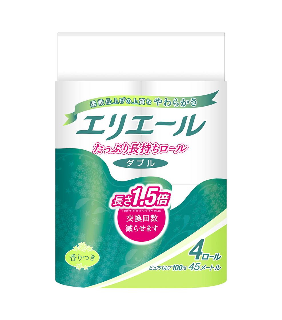 エリエールトイレットティシュー コンパクト4R（ダブル）